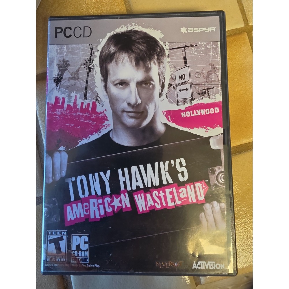 Tony Hawk's American Wasteland (PC CD-ROM) Missing DISK 1 NO MANUAL
